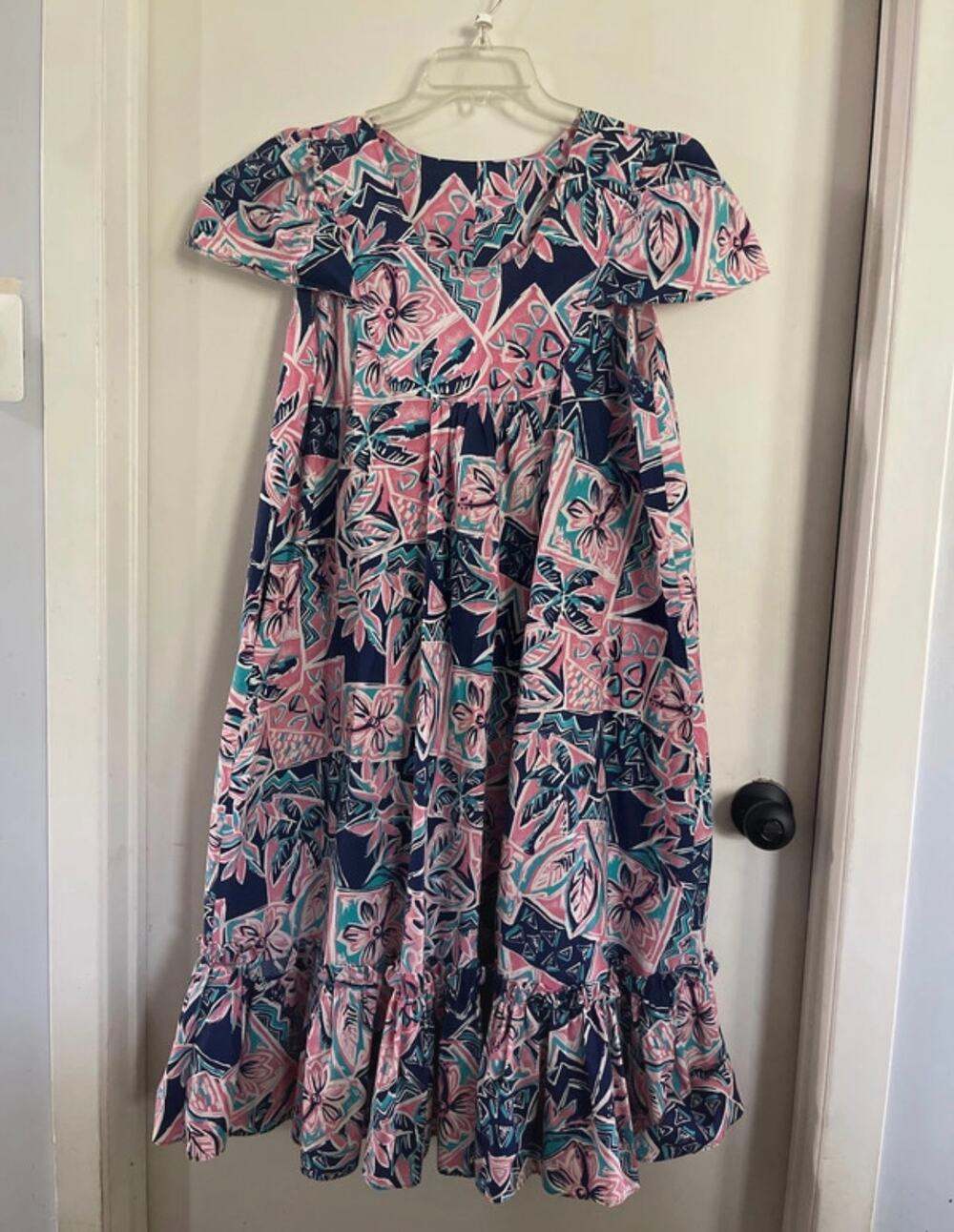 Women’s Vintage Homemade Dress Below the Knee M/L